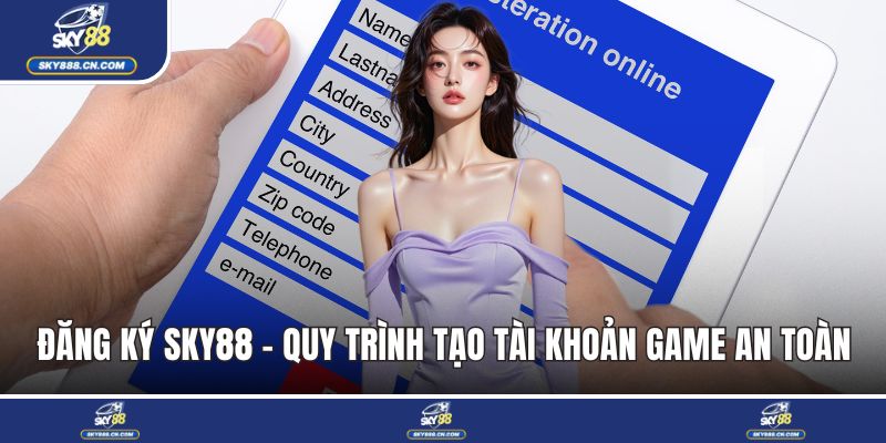 Đăng Ký SKY88 - Quy Trình Tạo Tài Khoản Game An Toàn Nhất Đăng ký SKY88
